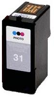 Lexmark No.31 18C0031 Photo 18ml Remanufactured - Free UK Delivery
